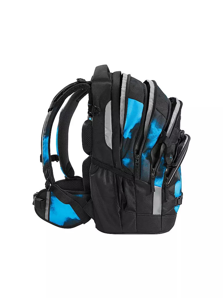 COOCAZOO | Mochila escolar MATE Mystic Clouds | Negro