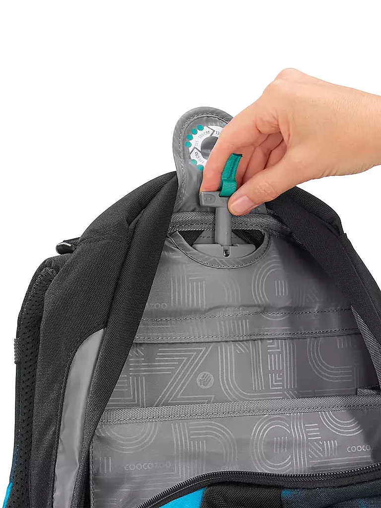 COOCAZOO | Mochila escolar MATE Mystic Clouds | Negro