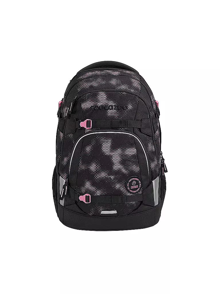 COOCAZOO | Mochila escolar MATE PINK ILLUSION | Negro