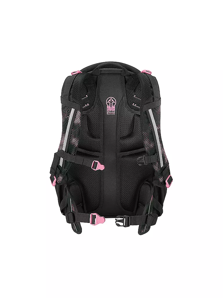 COOCAZOO | Mochila escolar MATE PINK ILLUSION | Negro