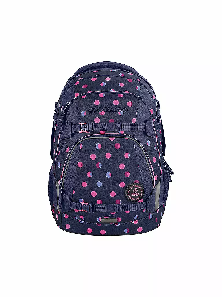 COOCAZOO | Mochila escolar MATE Reflective Moons | Azul oscuro