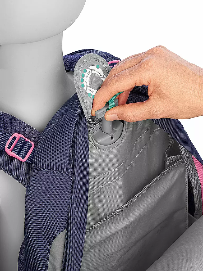 COOCAZOO | Mochila escolar MATE Reflective Moons | Azul oscuro