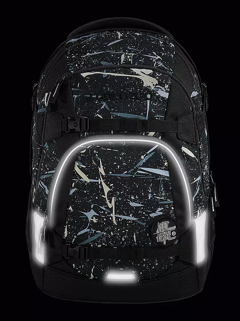 COOCAZOO | Mochila escolar MATE REFLECTIVE SPLAS | 