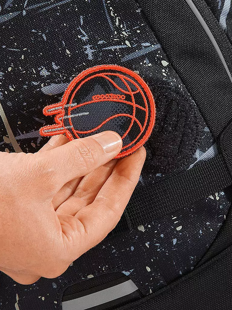 COOCAZOO | Mochila escolar MATE REFLECTIVE SPLAS | 