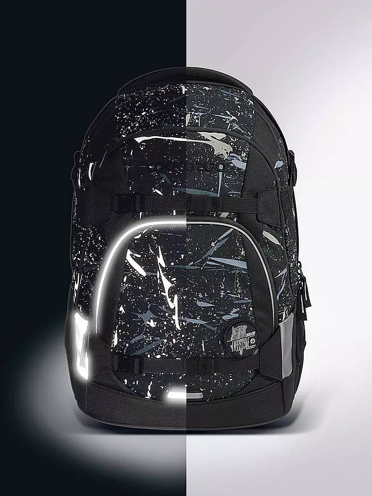COOCAZOO | Mochila escolar MATE REFLECTIVE SPLAS | 
