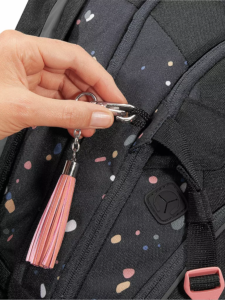 COOCAZOO | Mochila escolar MATE Sprinkled Candy | Negro