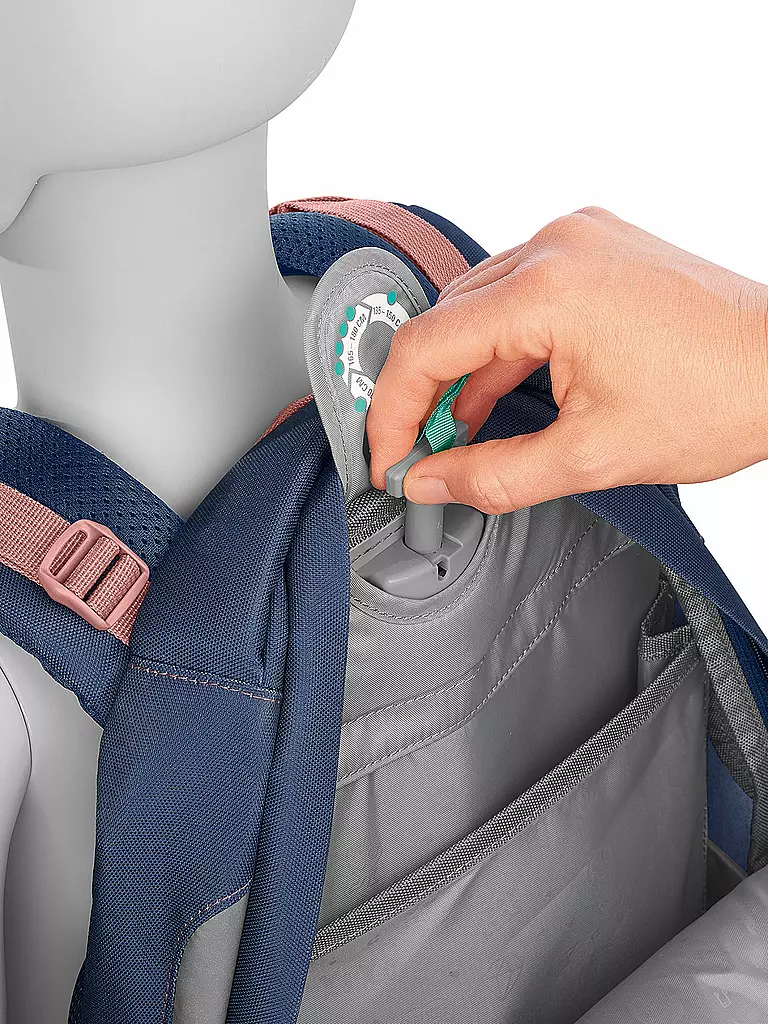 COOCAZOO | Mochila escolar MATE Sweet Rose | Azul oscuro