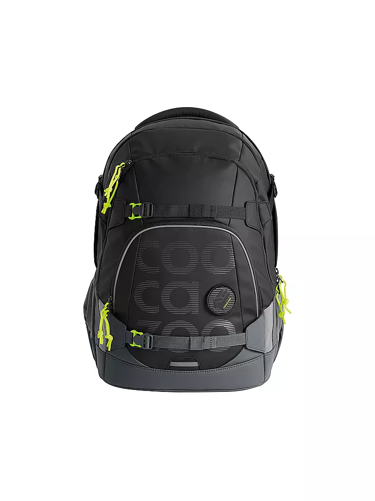 COOCAZOO | Mochila escolar MATE Trap Black Thunder | Negro