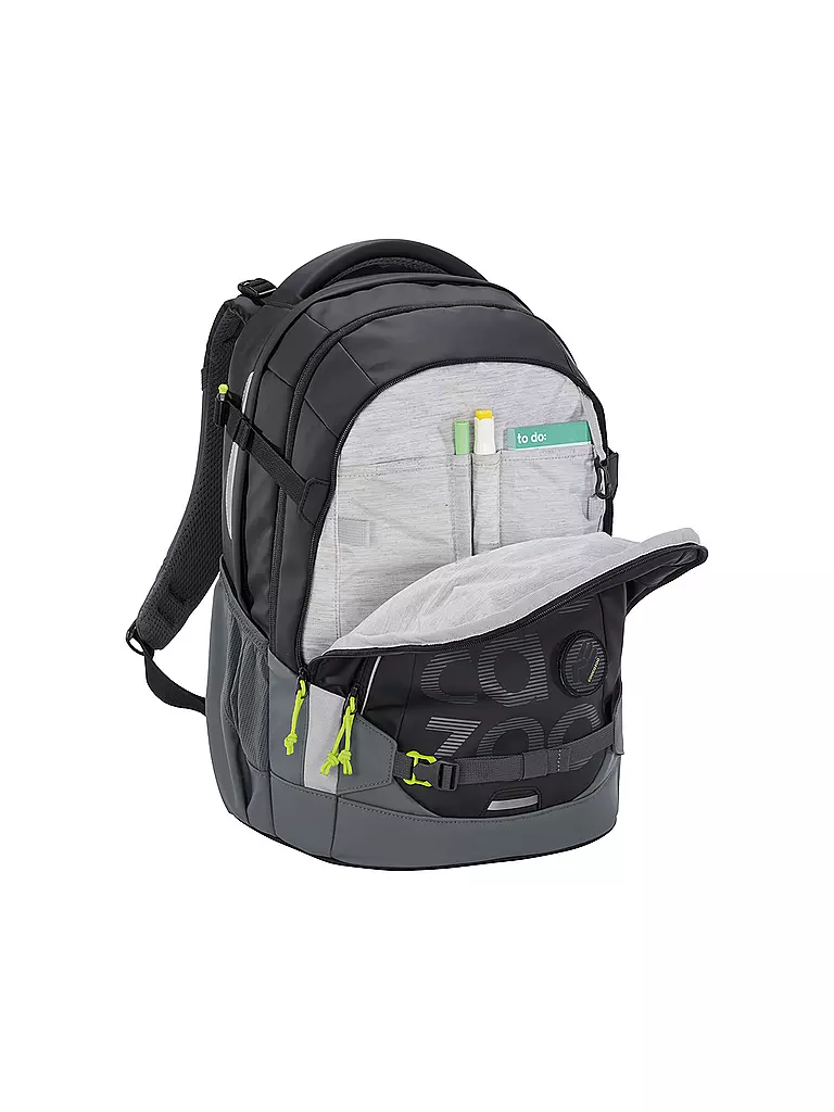 COOCAZOO | Mochila escolar MATE Trap Black Thunder | 