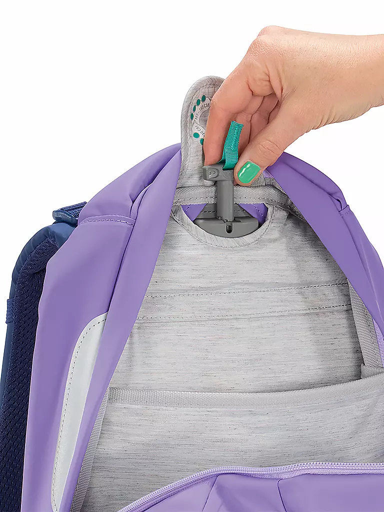 COOCAZOO | Mochila escolar MATE Trap Frosty Lilac | Lila