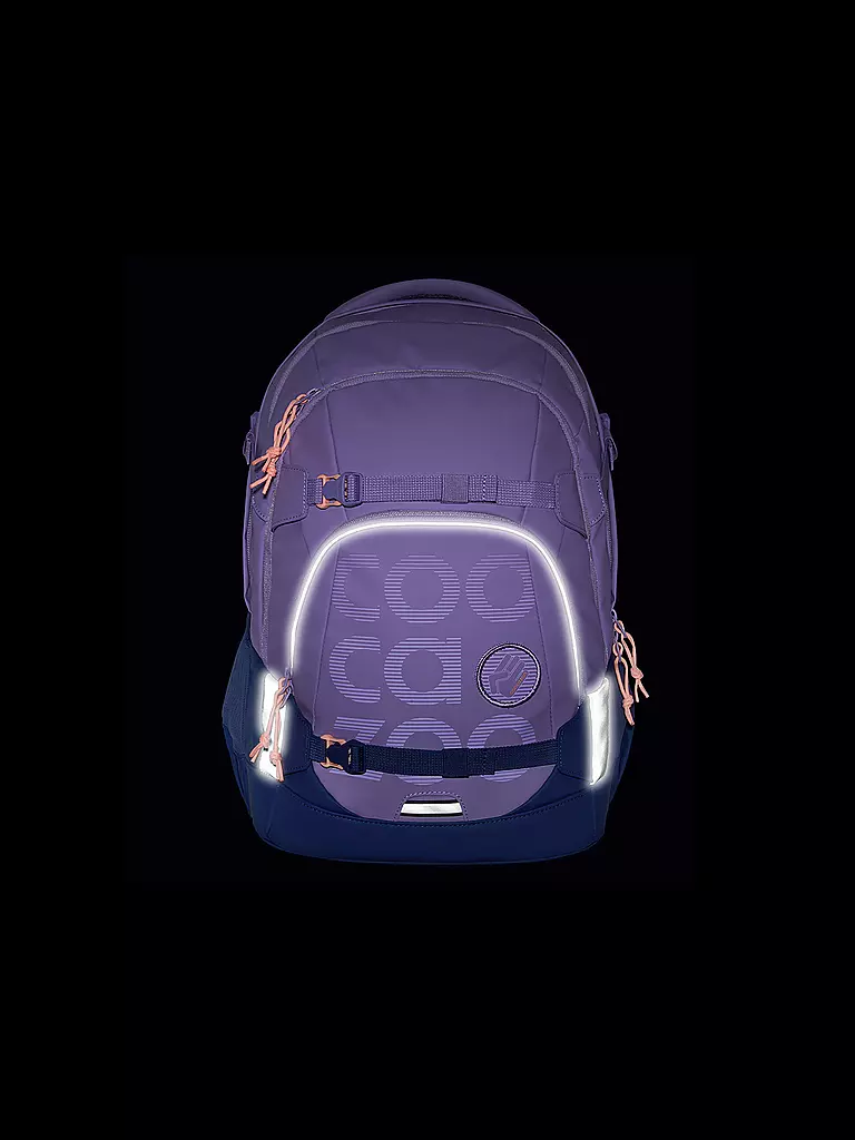 COOCAZOO | Mochila escolar MATE Trap Frosty Lilac | Lila