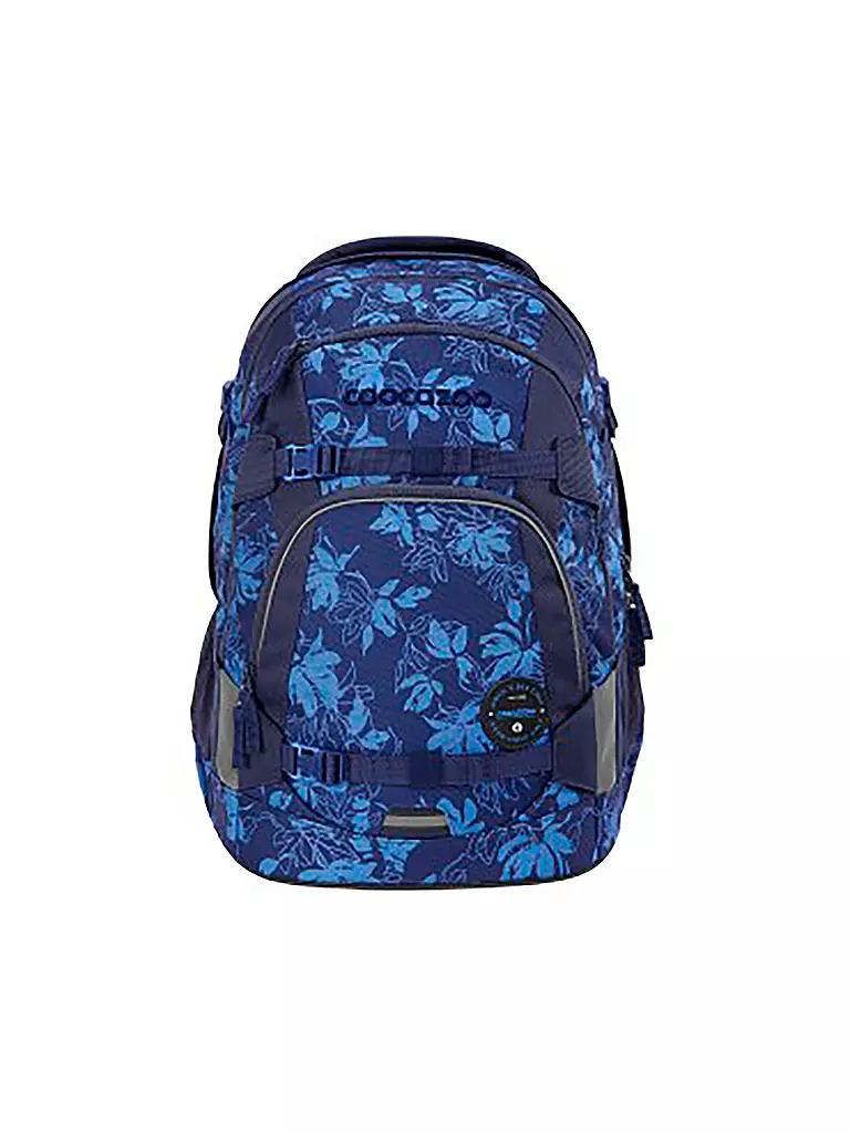COOCAZOO | Mochila escolar MATE Tropical Night | Azul