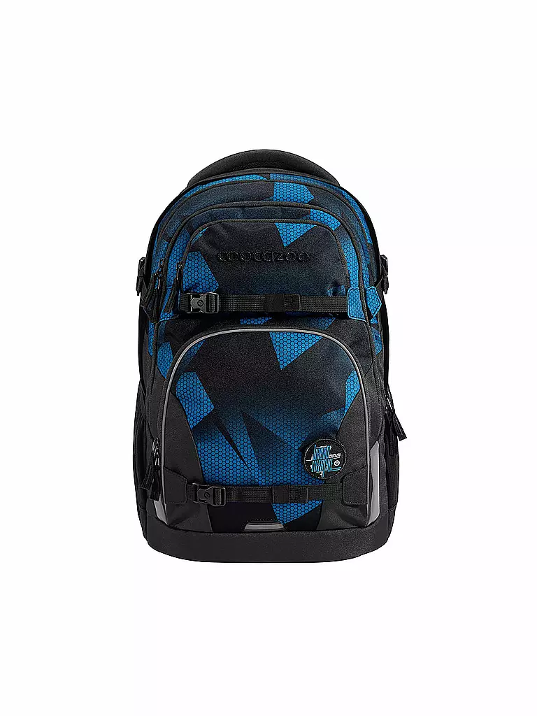 COOCAZOO | Mochila escolar PORTER ELECTRIC ICE | Azul oscuro
