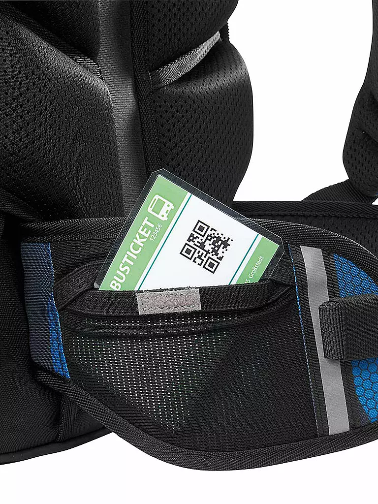 COOCAZOO | Mochila escolar PORTER ELECTRIC ICE | Azul oscuro