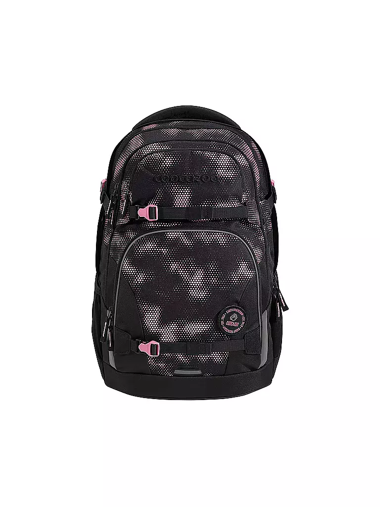 COOCAZOO | Mochila escolar PORTER PINK ILLUSION | Negro