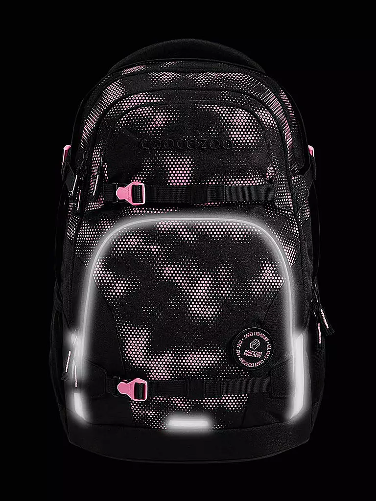 COOCAZOO | Mochila escolar PORTER PINK ILLUSION | 