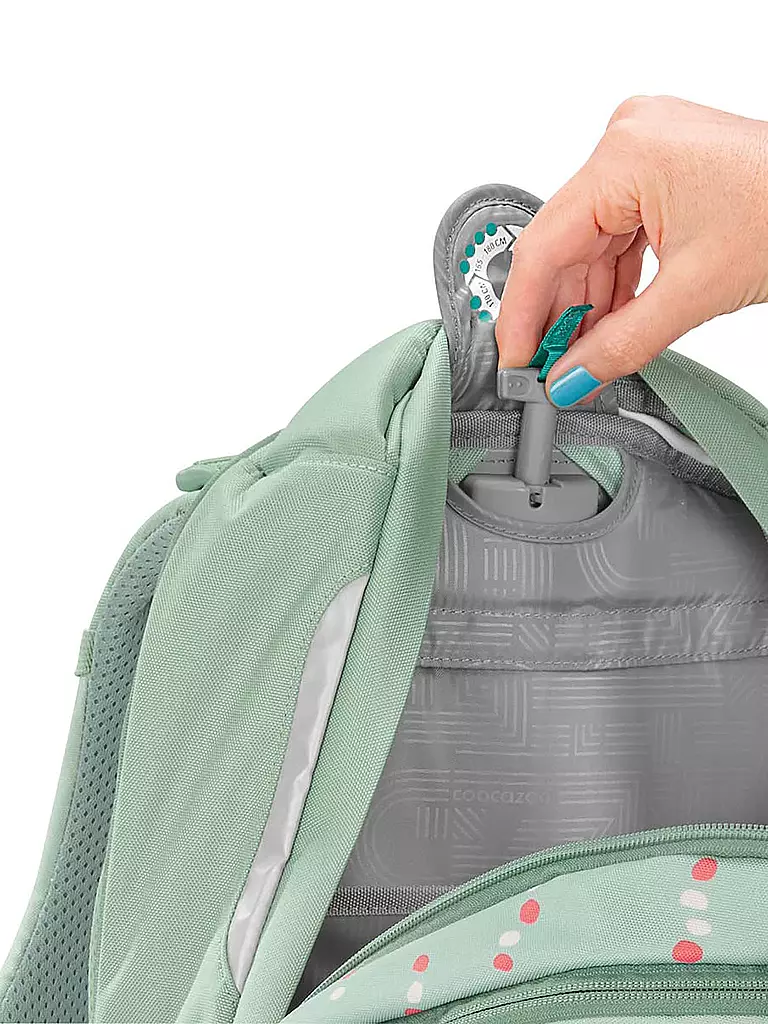 COOCAZOO | Mochila escolar PORTER | Menta
