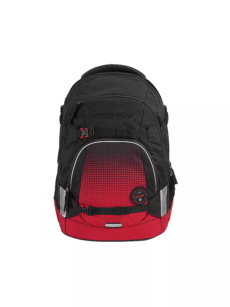 COOCAZOO | Schulrucksack MATE BLAZING FIRE  | Rojo