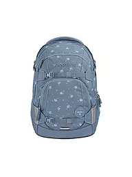 COOCAZOO | Mochila escolar MATE Lime Stripe | Azul