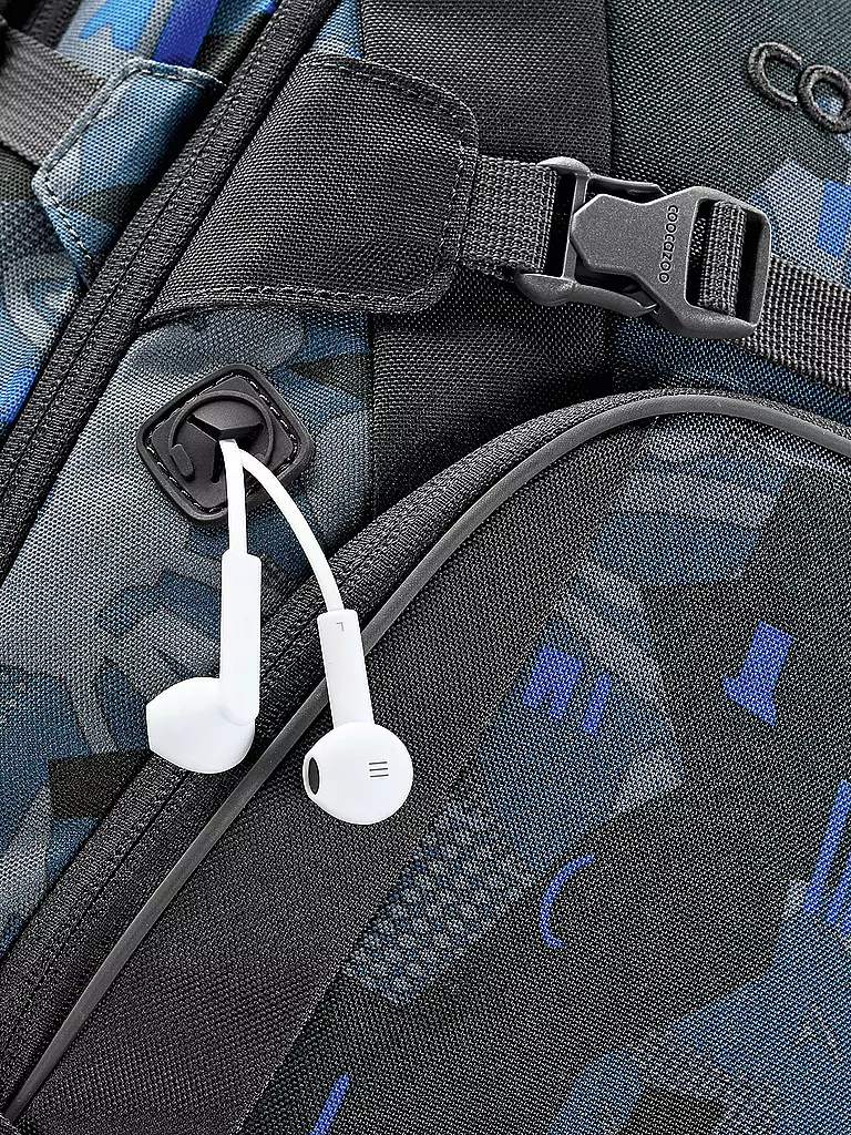 COOCAZOO | Schulrucksack MATE Blue Craft | Azul oscuro