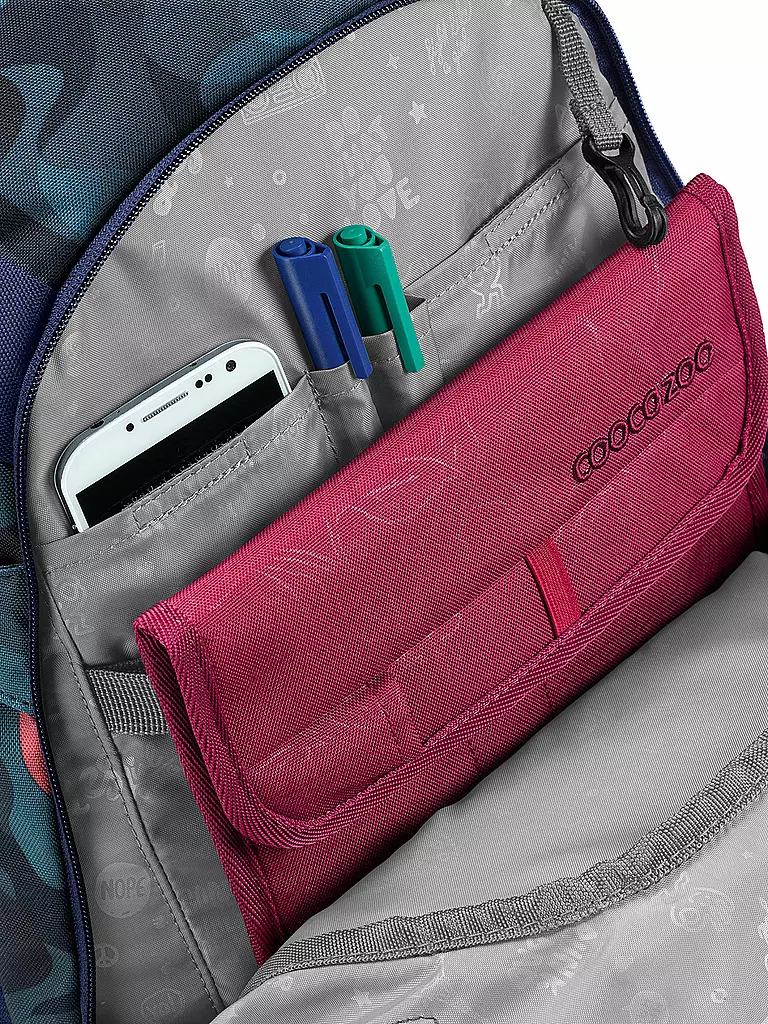 COOCAZOO | Schulrucksack MATE Cloudy Peach | Azul