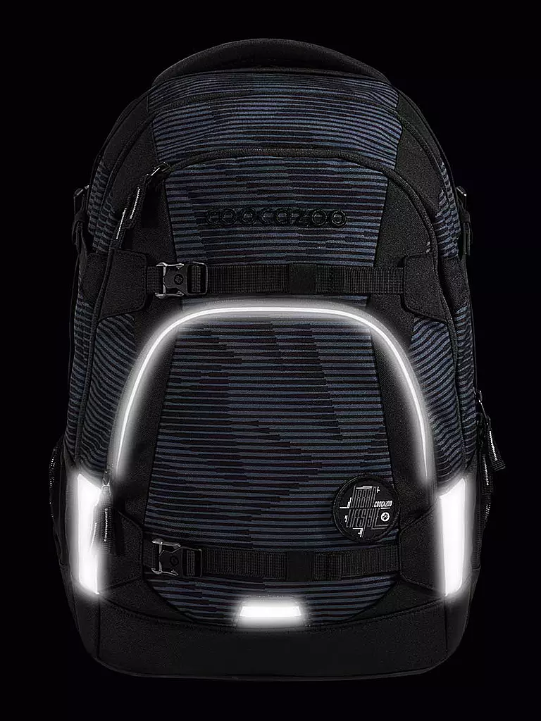 COOCAZOO | Schulrucksack MATE DARK MISSION | Negro