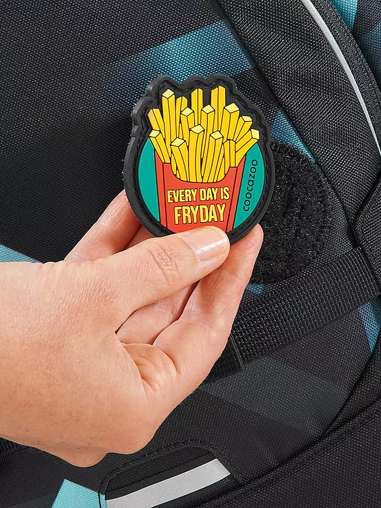 COOCAZOO | Schulrucksack MATE LASER LIGHTS | Negro