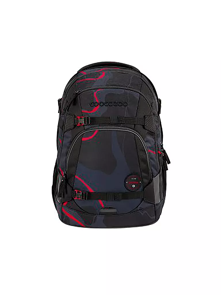 COOCAZOO | Schulrucksack MATE Lava Lines | Negro