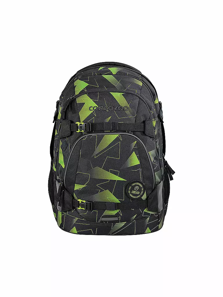 COOCAZOO | Schulrucksack MATE Lime Flash | Negro