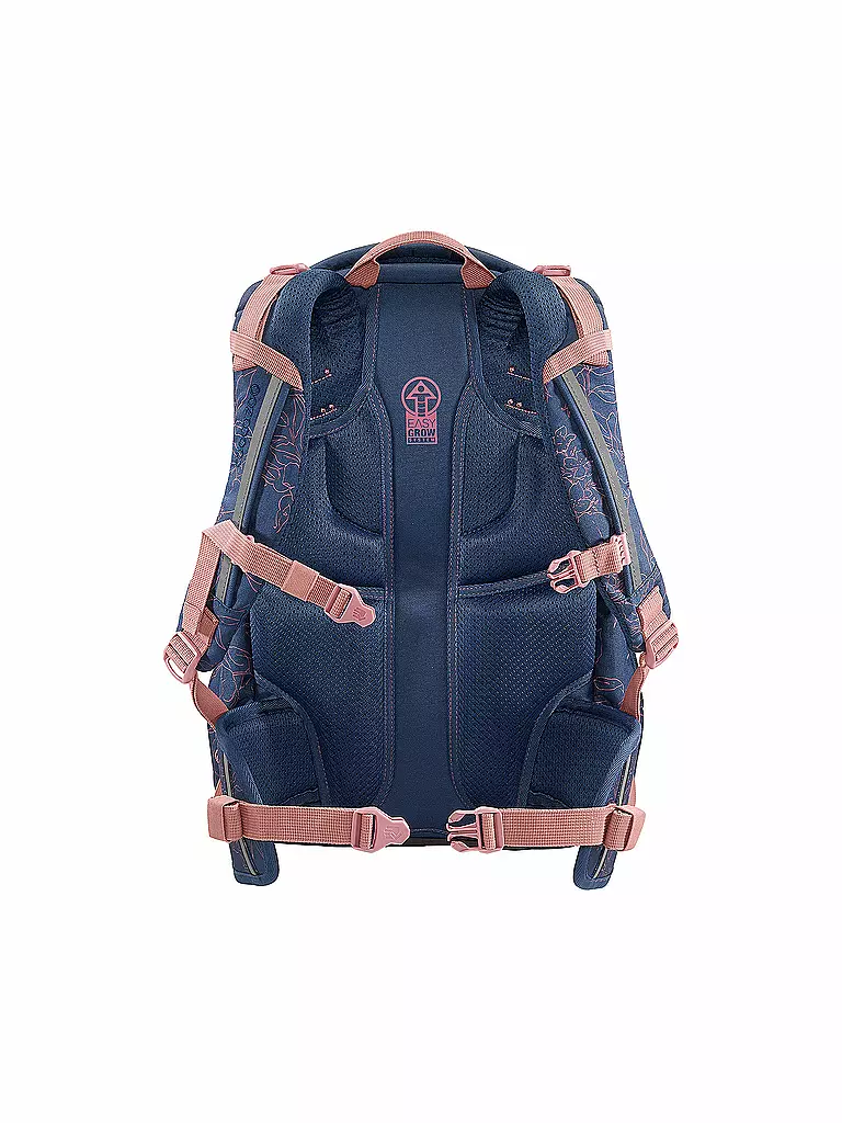 COOCAZOO | Schulrucksack MATE Sweet Rose | Azul oscuro