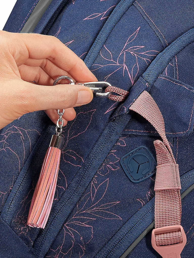 COOCAZOO | Schulrucksack MATE Sweet Rose | Azul oscuro