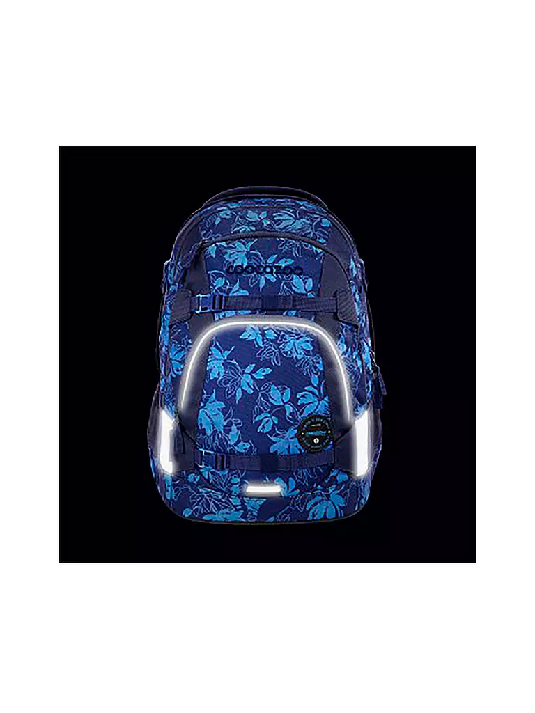 COOCAZOO | Schulrucksack MATE Tropical Night | Azul