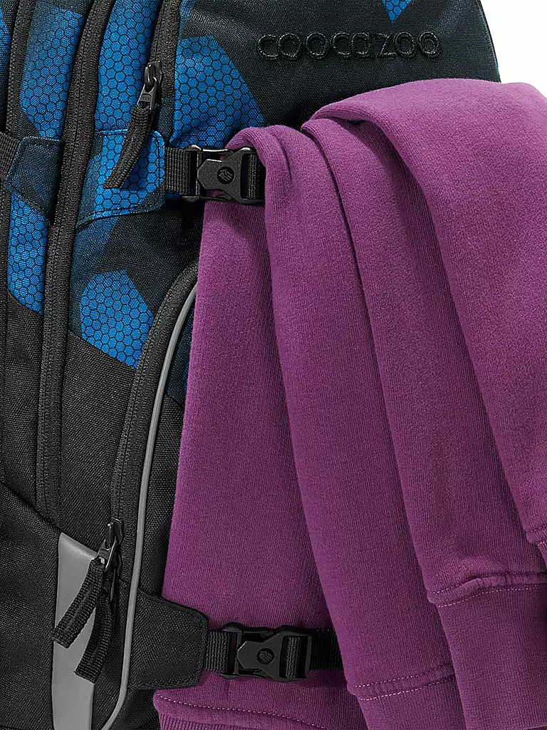 COOCAZOO | Schulrucksack PORTER ELECTRIC ICE | Azul oscuro