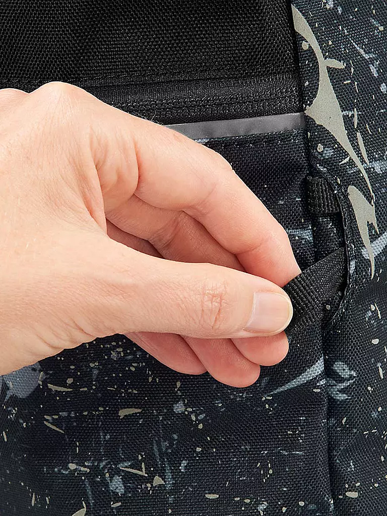 COOCAZOO | Turnbeutel REFLECTIVE SPLASH | Negro