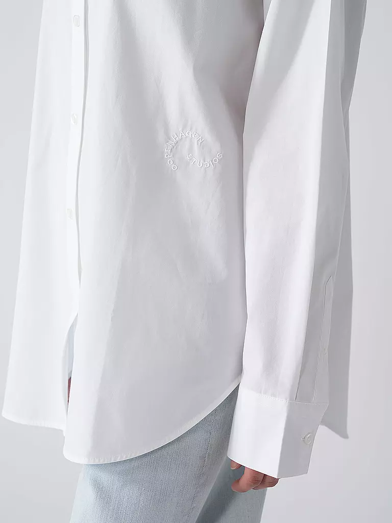 COPENHAGEN | Hemdbluse  | Blanco