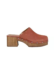 COPENHAGEN | Pantoletten - Clogs SUEDE | Cobre