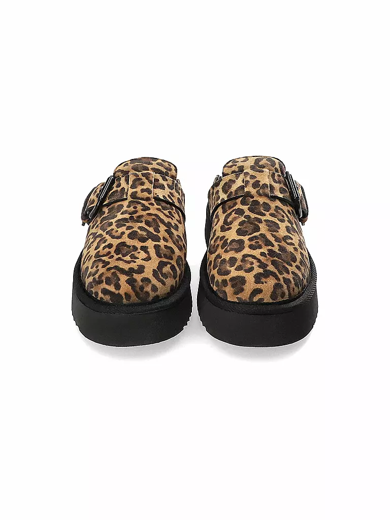 COPENHAGEN | Pantoletten SUEDE LEO | Marrón