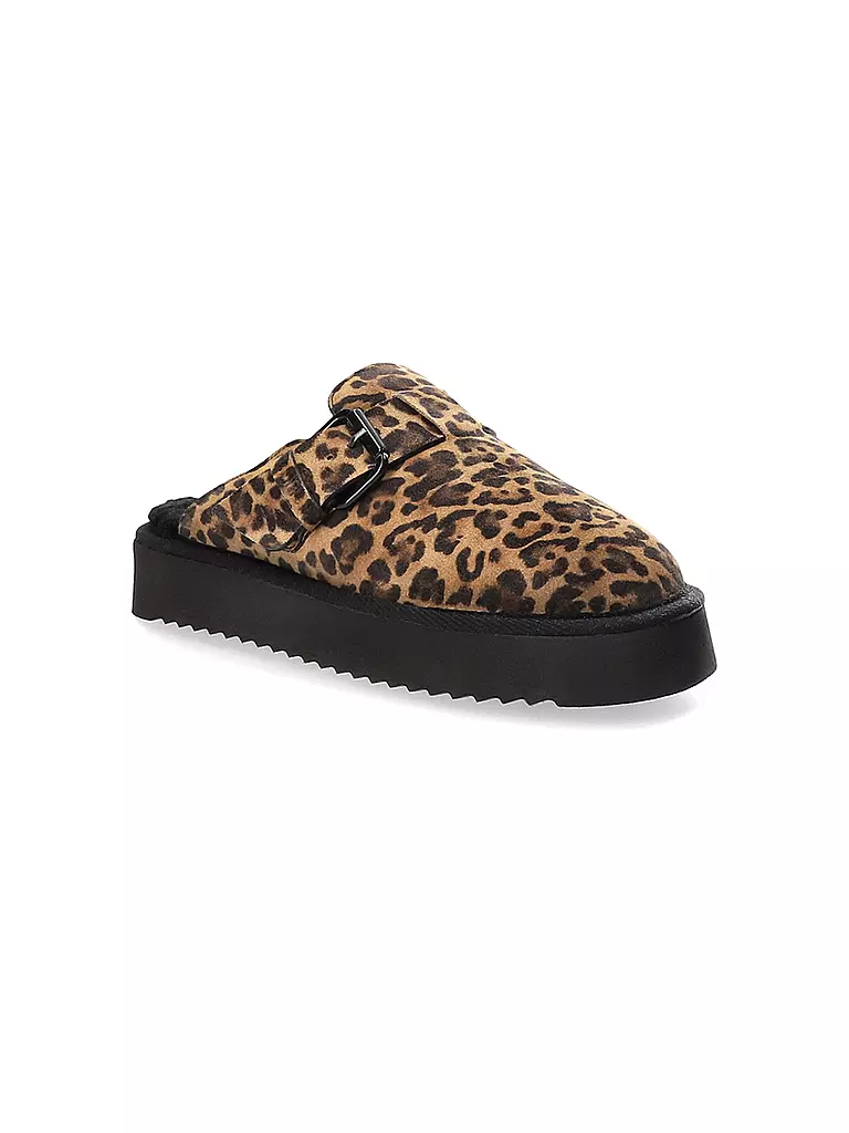 COPENHAGEN | Pantoletten SUEDE LEO | Marrón