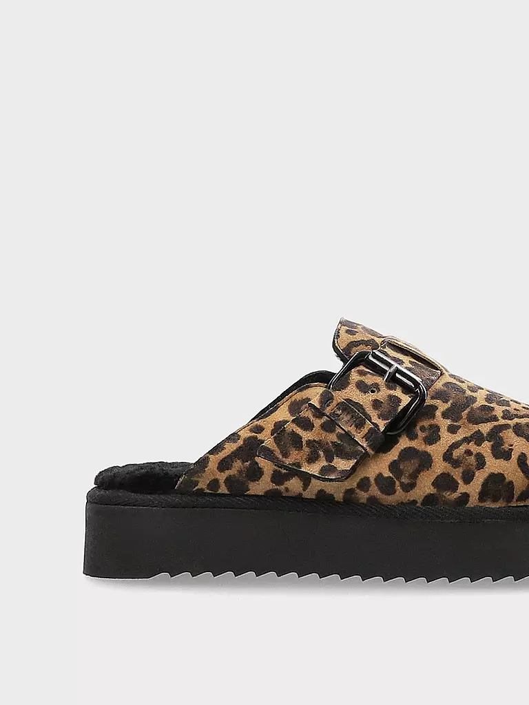 COPENHAGEN | Pantoletten SUEDE LEO | Marrón