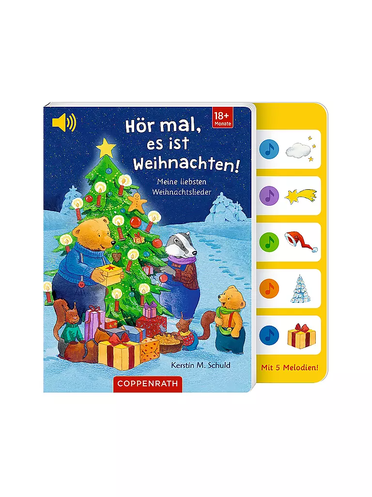 COPPENRATH VERLAG | Buch - Hör mal, es ist Weihnachten! Meine liebsten Weihnachtslieder | Sin color