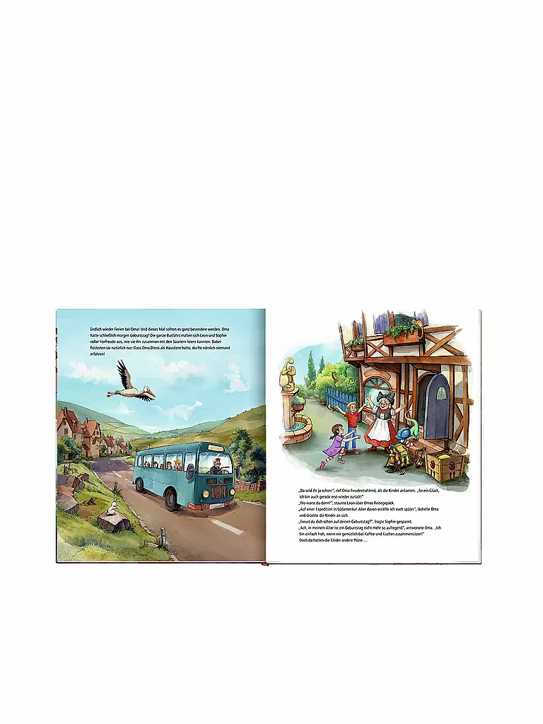 COPPENRATH VERLAG | Libro - Dinosaurios en el cumpleaños de la abuela, Dominik Hochwald, Jörg Ihle | Sin color
