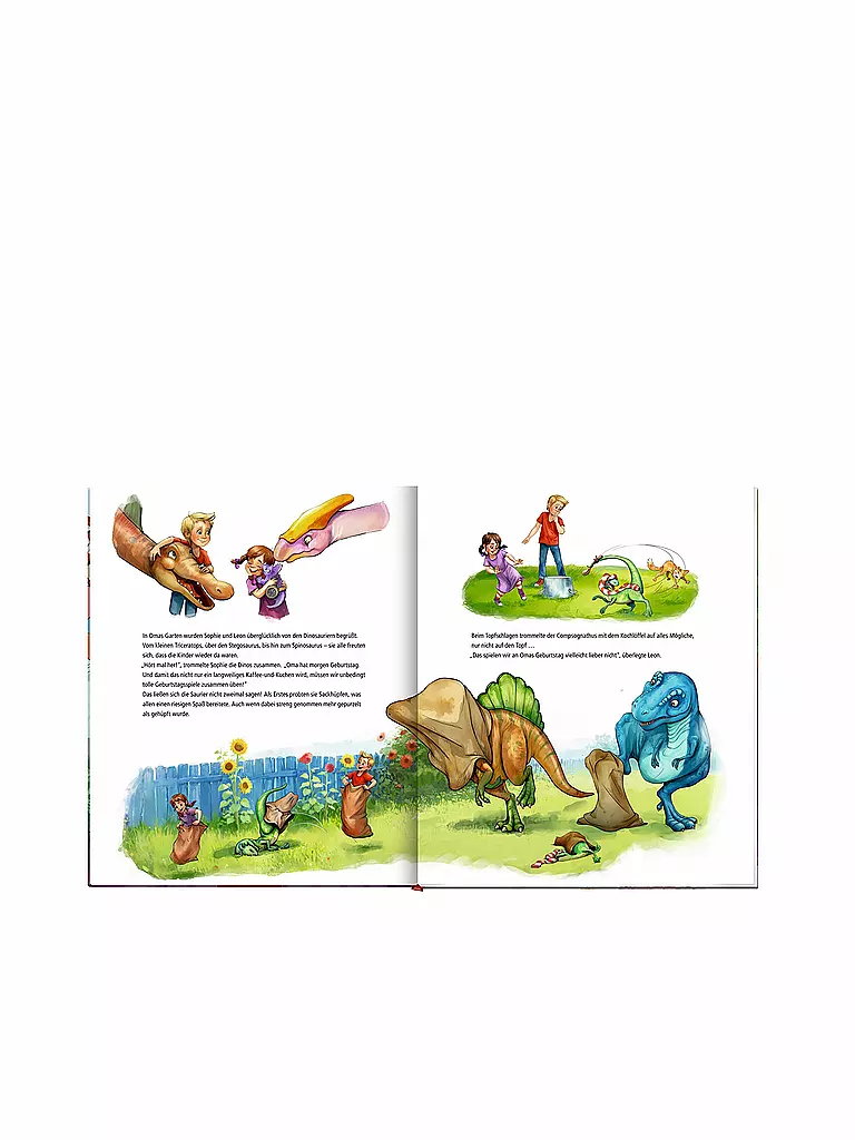 COPPENRATH VERLAG | Libro - Dinosaurios en el cumpleaños de la abuela, Dominik Hochwald, Jörg Ihle | 