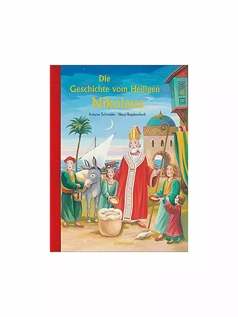 COPPENRATH VERLAG | Libro - La historia de San Nicolás (Edición encuadernada) | Sin color