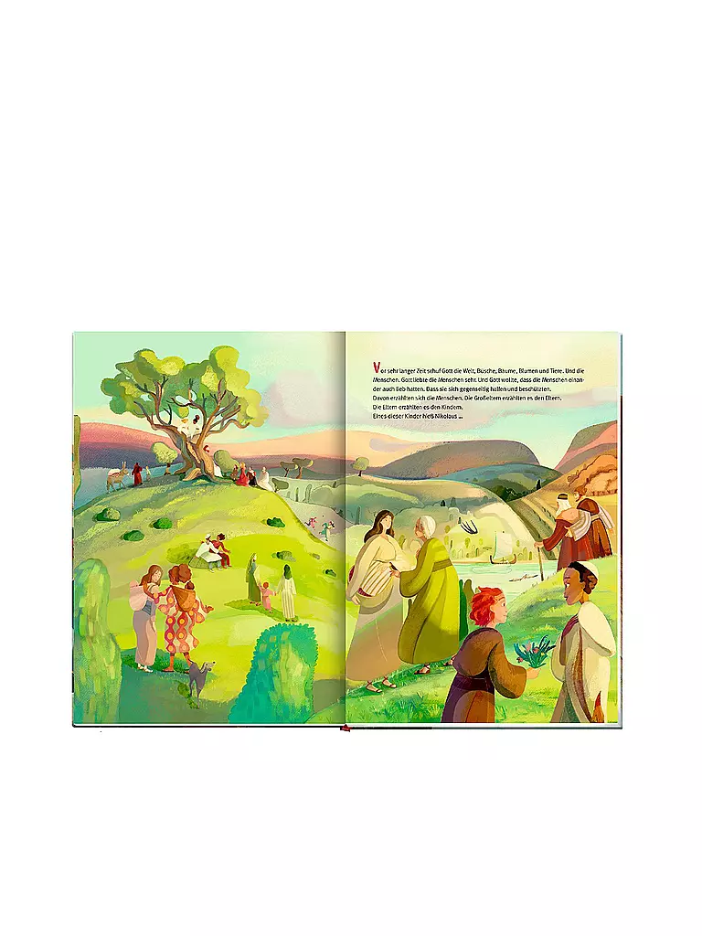 COPPENRATH VERLAG | Libro - La historia de San Nicolás | Sin color