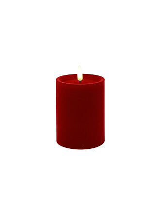 COUNTRYFIELD | Vela LED VELVET Mediana 7,5x10cm Roja