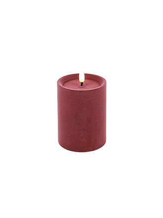 COUNTRYFIELD | Vela LED VELVET Mediana 7,5x10cm Rosa