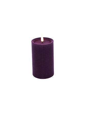 COUNTRYFIELD | Vela LED VELVET Grande 7,5x12,5cm Púrpura