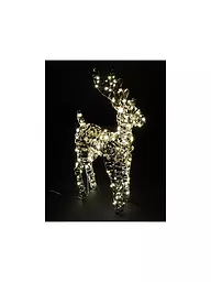 COUNTRYFIELD | LED Ciervo 36x14x60cm Bling Small Gold | Oro
