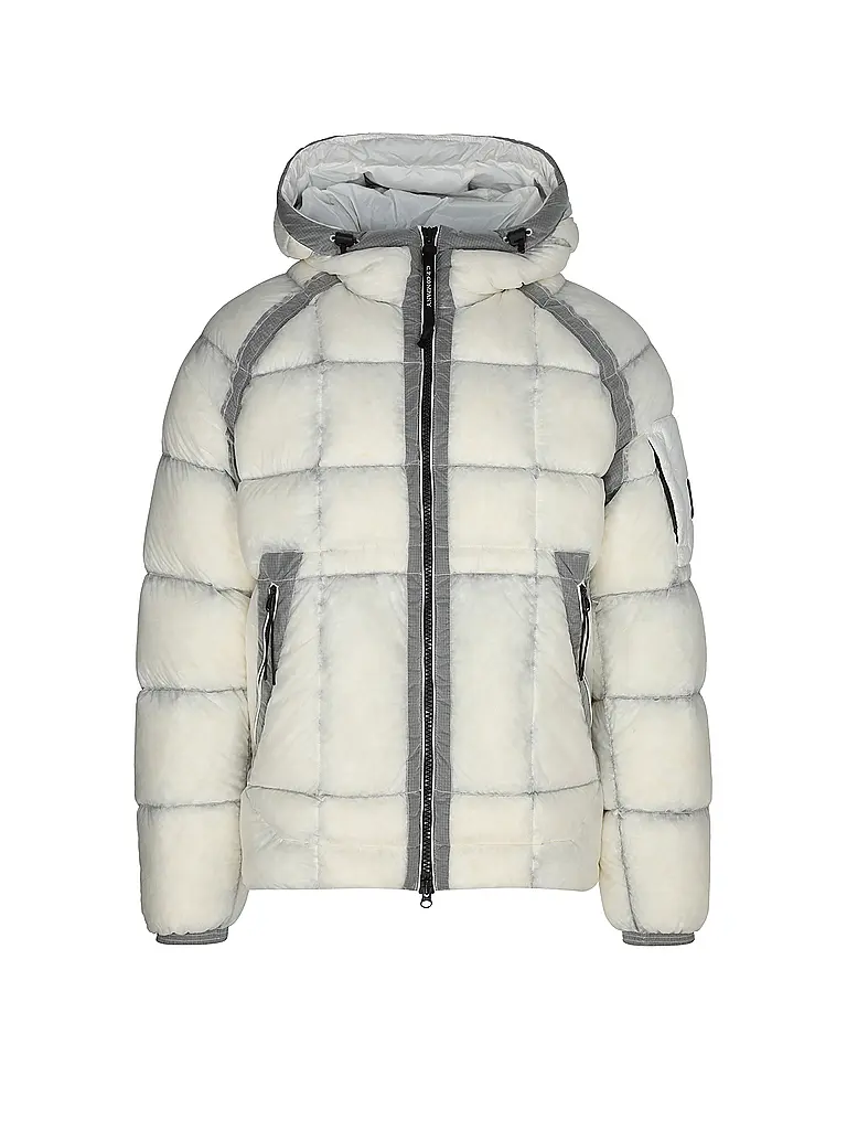 CP COMPANY | Chaqueta acolchada de plumón | Blanco