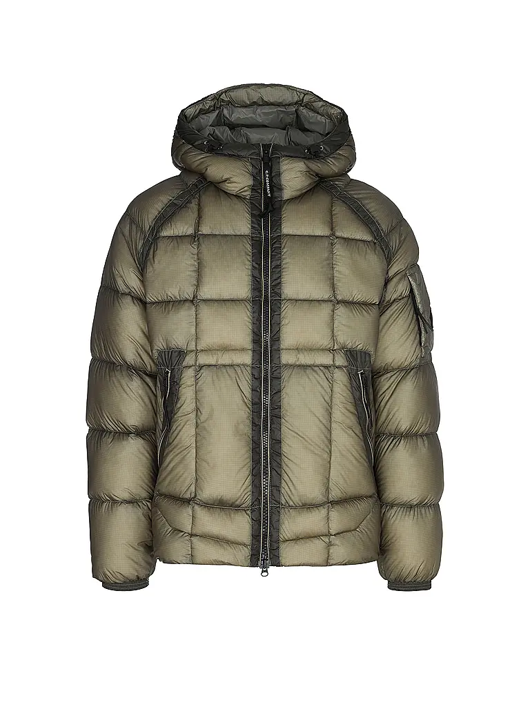 CP COMPANY | Chaqueta acolchada de plumón | Gris